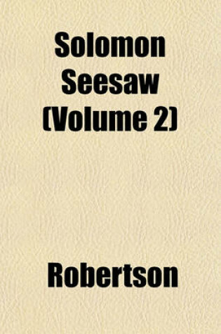 Cover of Solomon Seesaw (Volume 2)