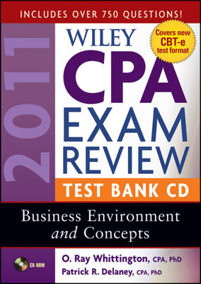 Book cover for Wiley CPA Exam Review 2011 Test Bank CD