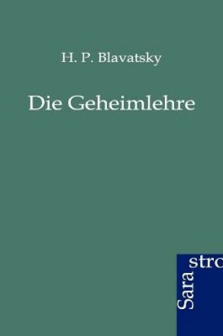 Cover of Die Geheimlehre