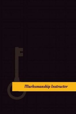 Cover of Marksmanship Instructor Work Log