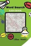 Book cover for Word Search Kids Book Large Book Volume 1