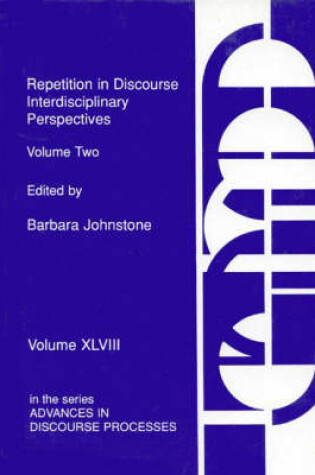 Cover of Repetition in Discourse