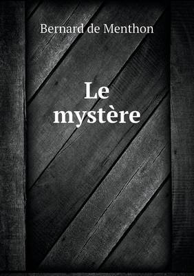 Book cover for Le mystère