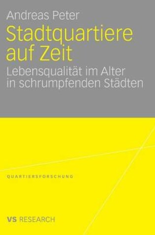 Cover of Stadtquartiere auf Zeit