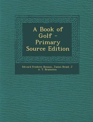 Book cover for A Book of Golf - Primary Source Edition