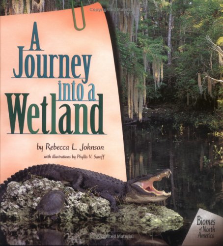 Book cover for A Journey Into a Wetland