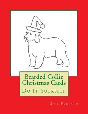 Book cover for Bearded Collie Christmas Cards