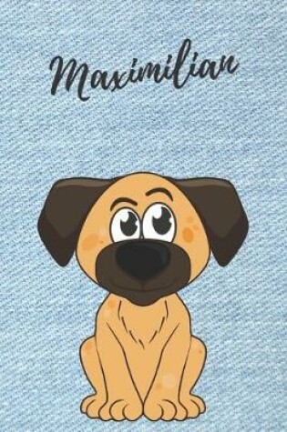 Cover of Maximilian Hund-Malbuch / Notizbuch / Tagebuch