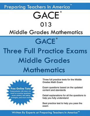 Book cover for GACE 013 Middle Grade Mathematics