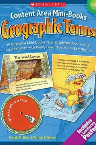 Cover of Content Area Mini-Books: Geographic Terms, Grades 2-4