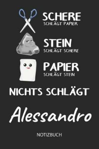 Cover of Nichts schlagt - Alessandro - Notizbuch