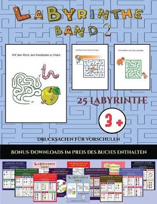Book cover for Drucksachen für Vorschulen (Labyrinthe - Band 2)