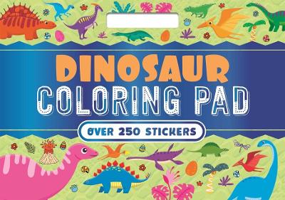Book cover for Dinosaur Coloring Pad