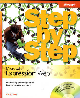 Book cover for Microsoft Expression Web Step by Step