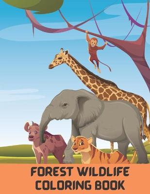 Book cover for Forest Wildlife Coloring Book