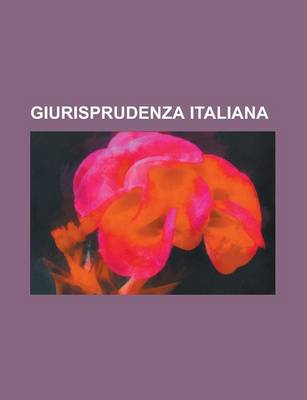 Book cover for Giurisprudenza Italiana