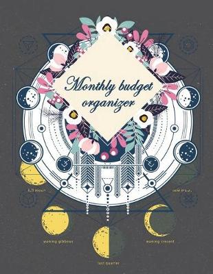Cover of Monthly budget organizer