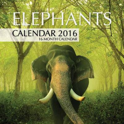 Book cover for Elephants Calendar 2016