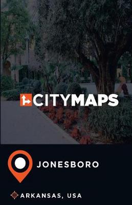 Book cover for City Maps Jonesboro Arkansas, USA