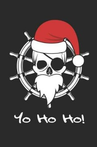 Cover of Nautical Pirate Santa Yo Ho Ho Notebook