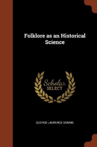 Cover of Folklore as an Historical Science