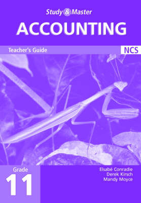 Book cover for Study and Master Accounting Grade 11 Teacher's Guide