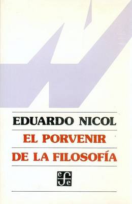 Cover of El Porvenir de La Filosofia