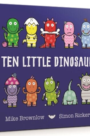 Cover of Ten Little Dinosaurs Board Book