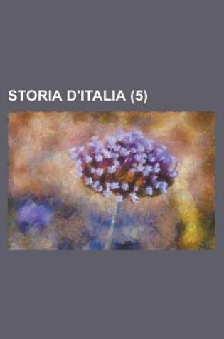 Cover of Storia D'Italia (5)