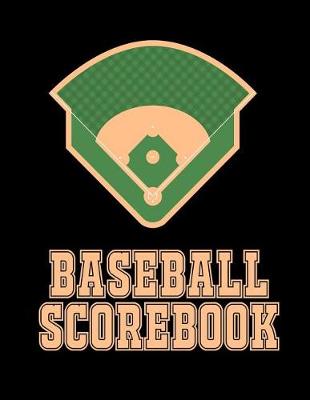 Book cover for Baseball Scorebook