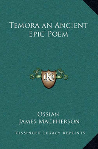 Cover of Temora an Ancient Epic Poem