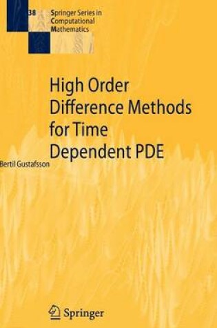 Cover of High Order Difference Methods for Time Dependent PDE