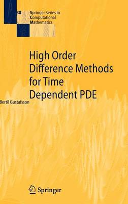 Cover of High Order Difference Methods for Time Dependent PDE