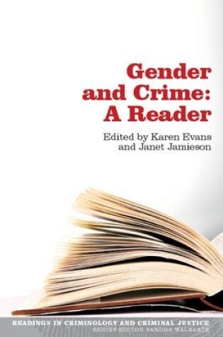 Cover of Gender and Crime: A Reader