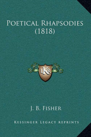 Cover of Poetical Rhapsodies (1818)