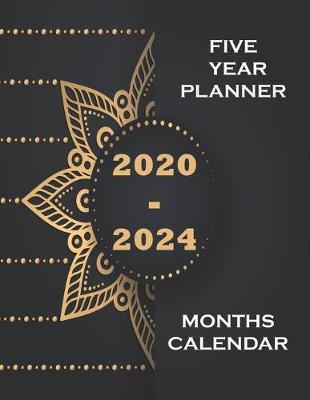 Book cover for 2020-2024 Five Year Planner