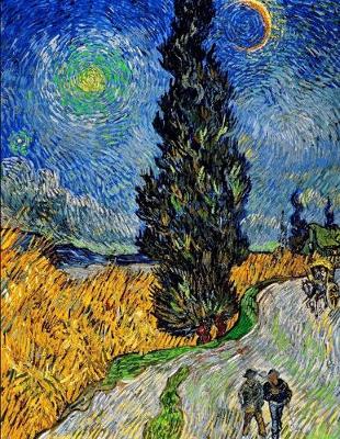 Book cover for Vincent van Gogh Black Paper Notebook