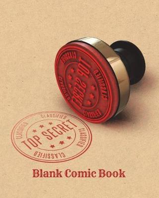 Book cover for Top Secret-Blank Comic Book