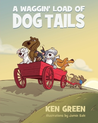 Book cover for A Waggin' Load of Dog Tails