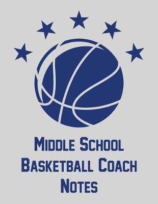 Book cover for Middle School Basketball Coach Notes
