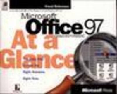 Book cover for Microsoft Office 97 at a Glance