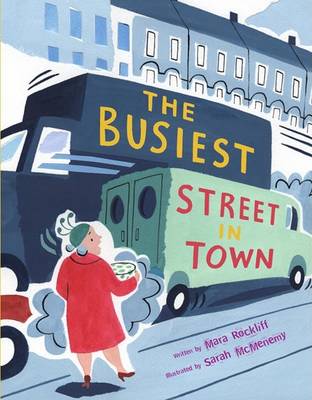 Book cover for The Busiest Street in Town
