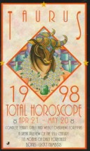 Book cover for Total Horoscopes 1998: Taurus