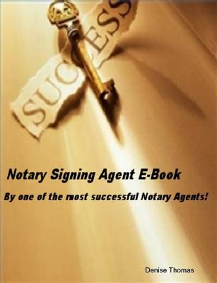 Book cover for Notary Signing Agent E-Book