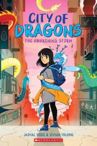 Cover of The Awakening Storm: A Graphic Novel (City of Dragons #1)