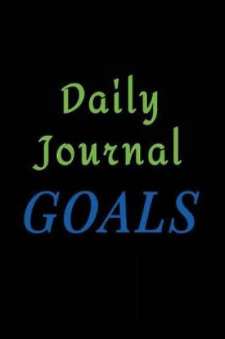 Cover of Daily Journal Goals