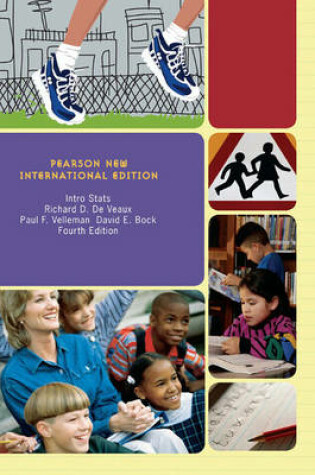 Cover of Intro Stats Pearson New International Edition, plus MyStatLab without eText