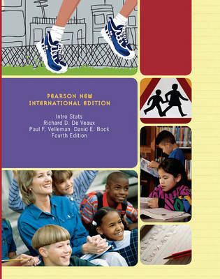 Book cover for Intro Stats Pearson New International Edition, plus MyStatLab without eText