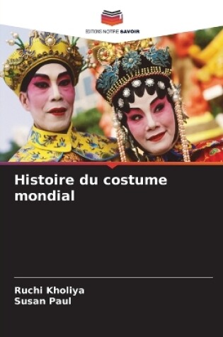 Cover of Histoire du costume mondial