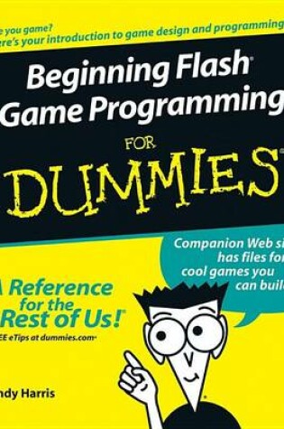 Cover of Beginning Flash Game Programming For Dummies